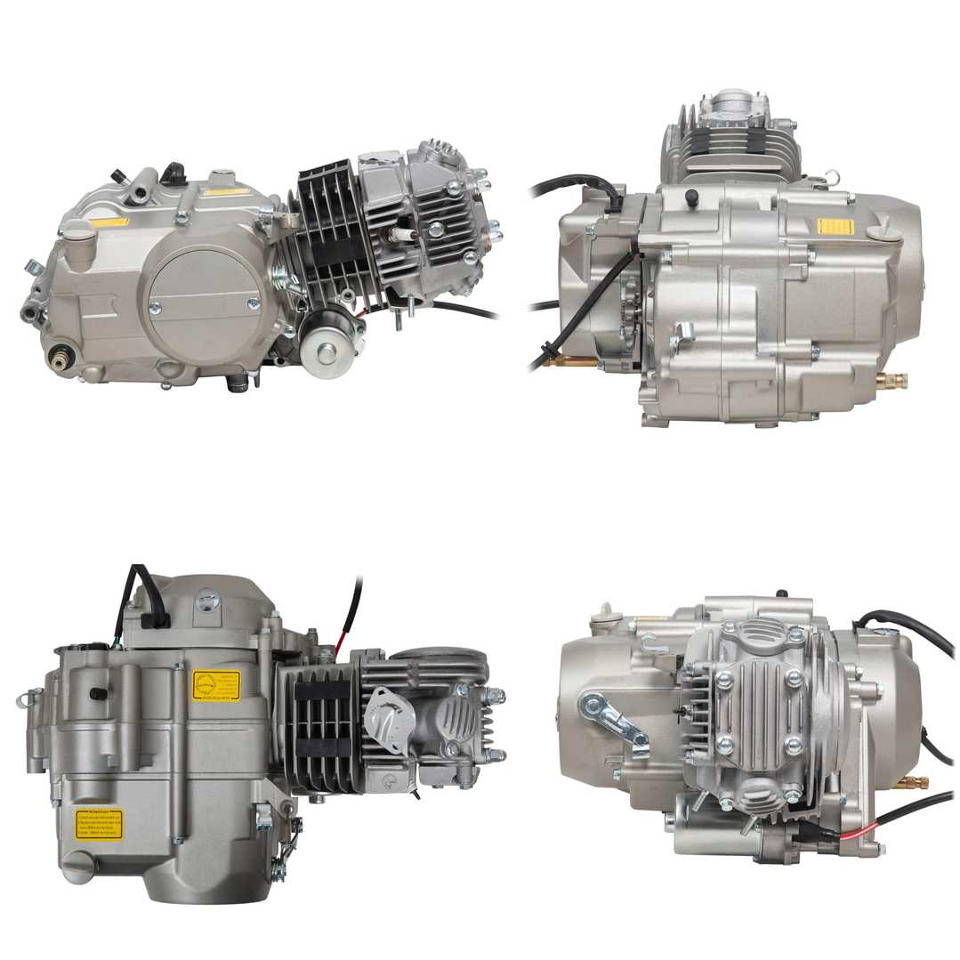 Двигатель 125см3 154FMI механика, 4 скорости, нижний стартер