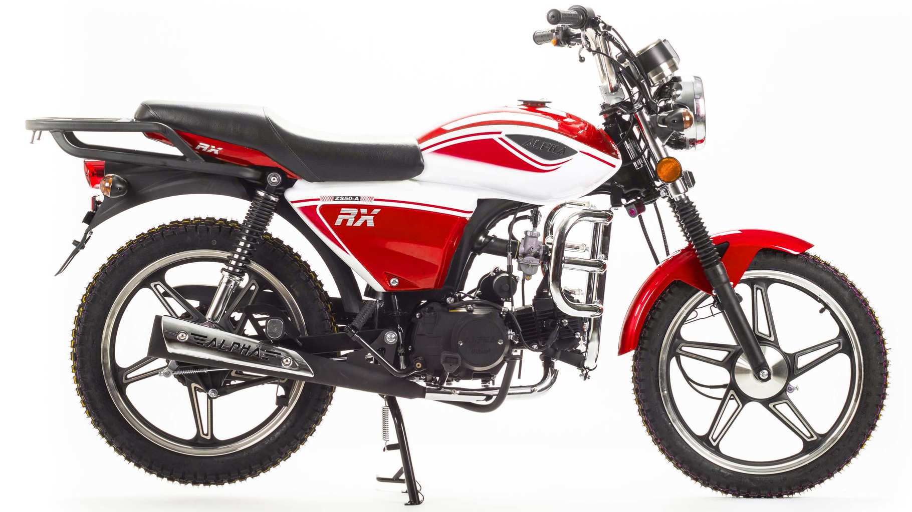 Мопед Motoland Альфа RX 11 красный (А)
