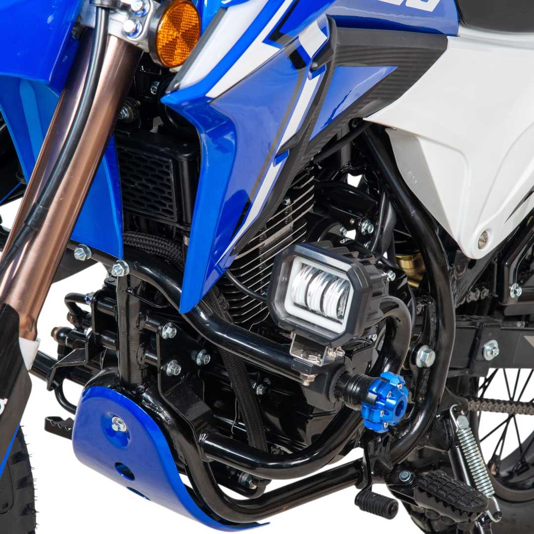 Мотоцикл Кросс 300 ENDURO SHIFT синий
