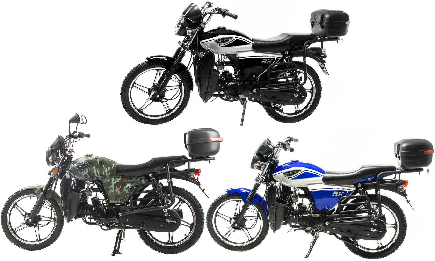 Мопед Motoland Альфа RX LUX 11 (ZS50-A) (А)