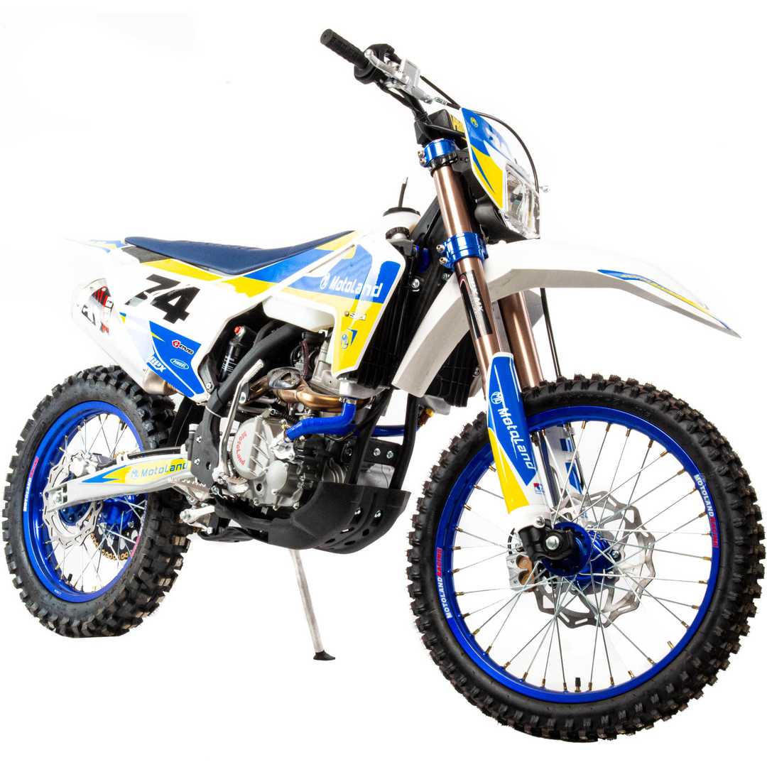 Мотоцикл Кросс Motoland XT300 ST (174MM-3) желтый РАСПРОДАЖА