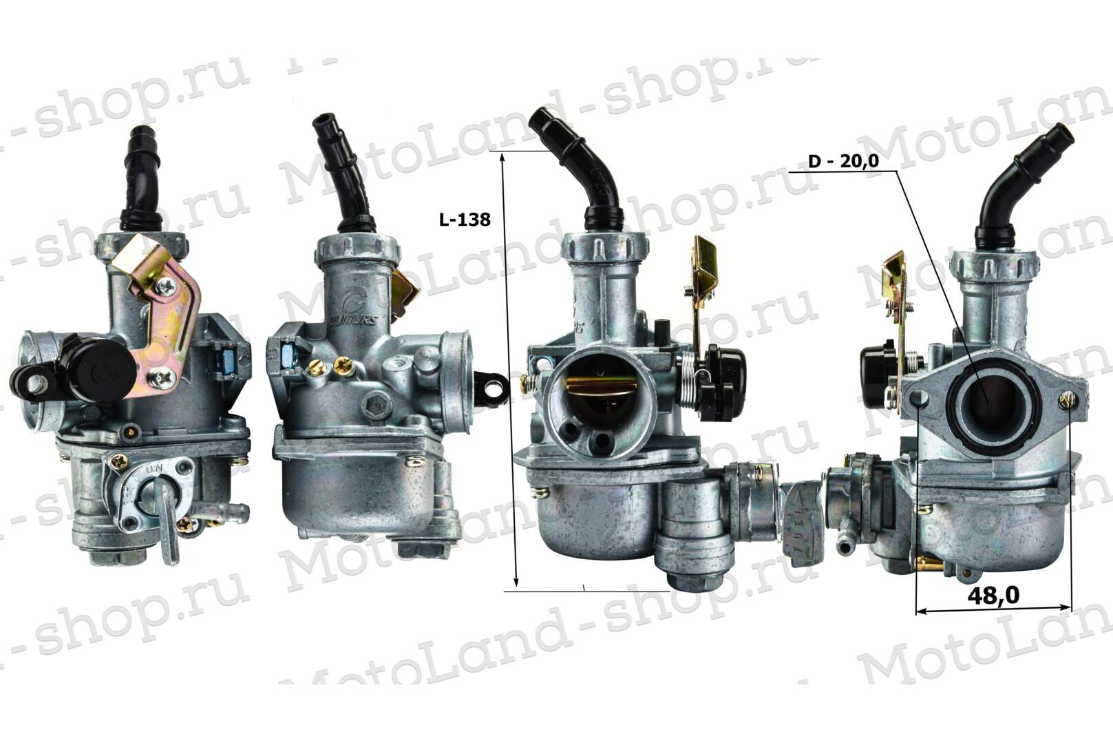 Карбюратор 125см3 XR125/TTR125/ Альфа/Дельта