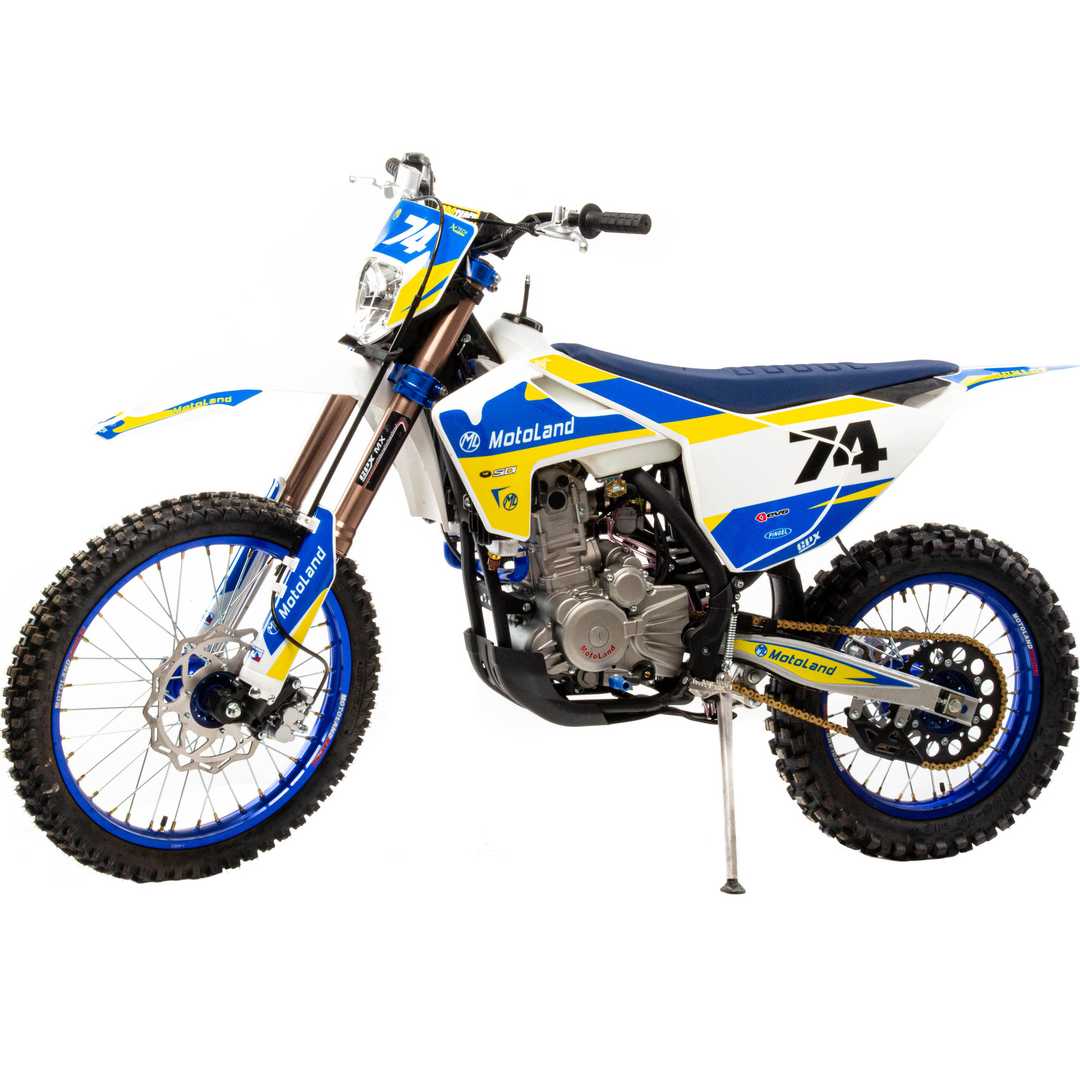 Мотоцикл Кросс Motoland XT300 ST (174MM-3) желтый РАСПРОДАЖА