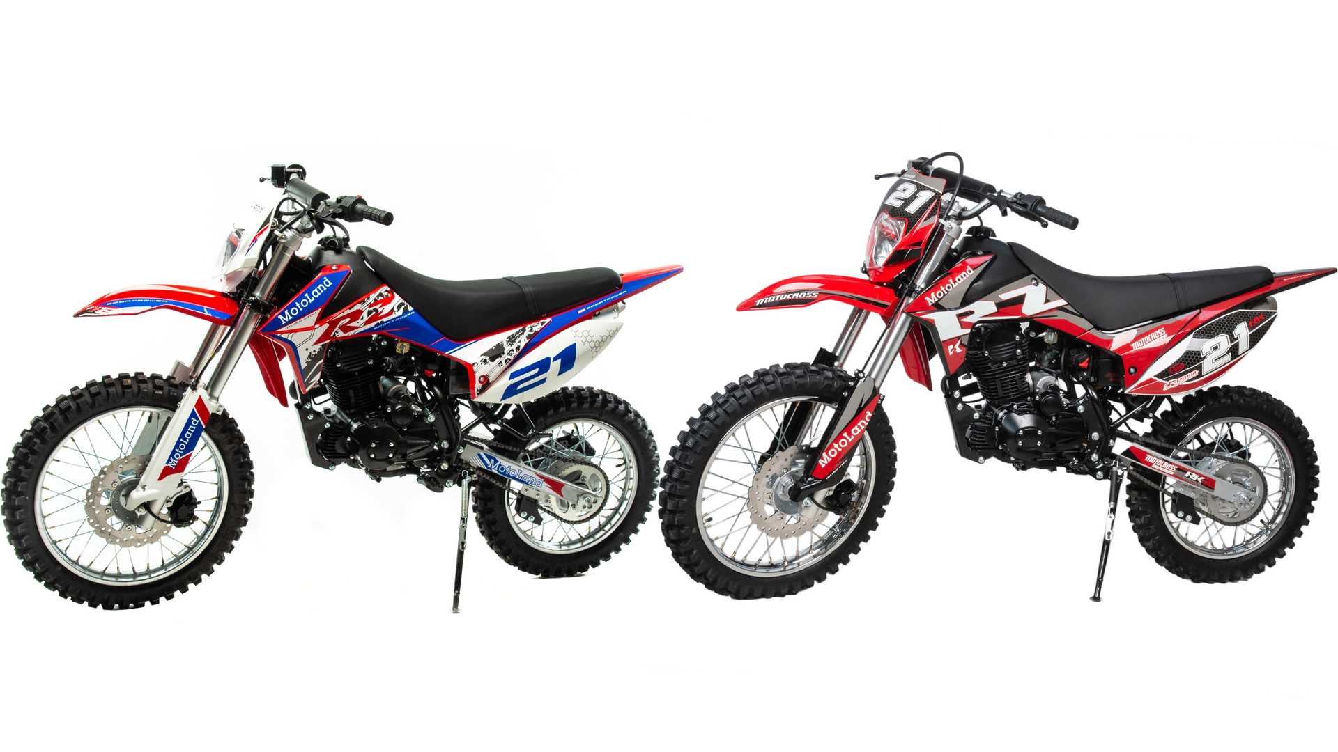 Мотоцикл Кросс Motoland RZ 200 (164FML)