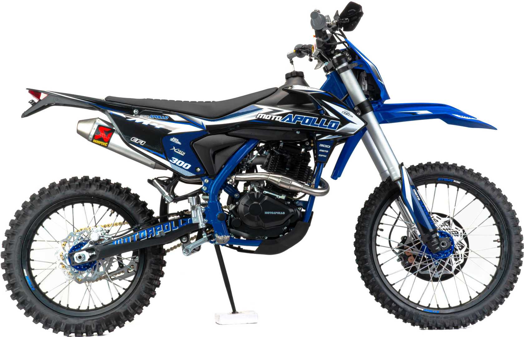 Мотоцикл Кросс Moto Apollo M4 300 EFI (175FMM PR5) синий РАСПРОДАЖА