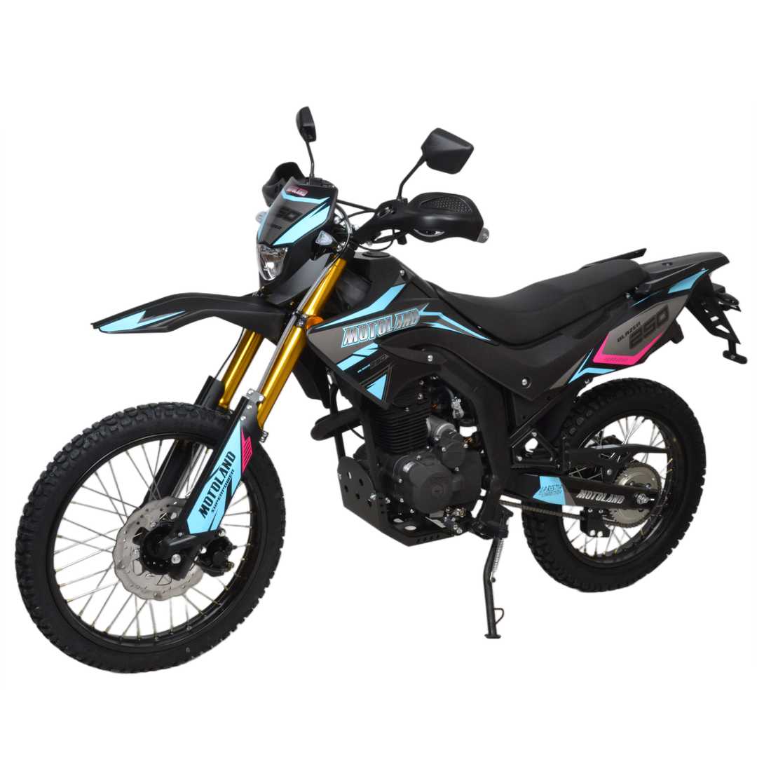 Мотоцикл Motoland 250 ENDURO BLAZER (XF250-A) синий РАСПРОДАЖА