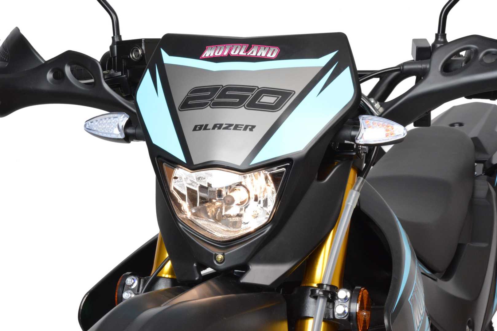 Мотоцикл Motoland 250 ENDURO BLAZER (XF250-A) синий РАСПРОДАЖА