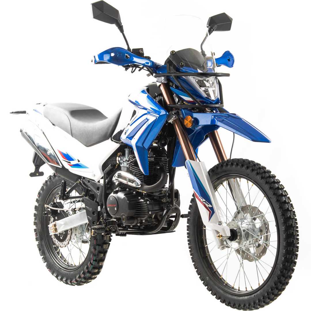 Мотоцикл Motoland 250 ENDURO XR250 (172FMM-5/PR250) синий РАСПРОДАЖА