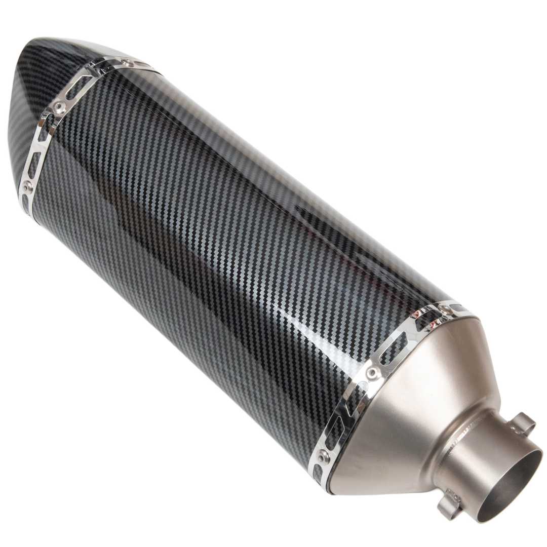 Глушитель AKRAPOVIC  №1 шестигранный карбон