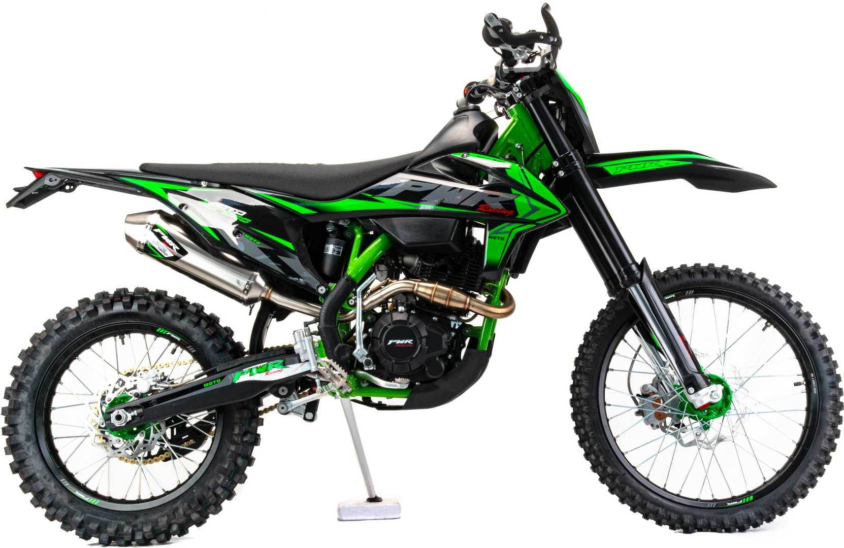 Мотоцикл Кросс PWR FM250 (172FMM-3A) зеленый РАСПРОДАЖА