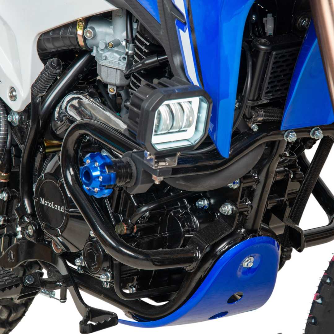 Мотоцикл Кросс 300 ENDURO SHIFT синий