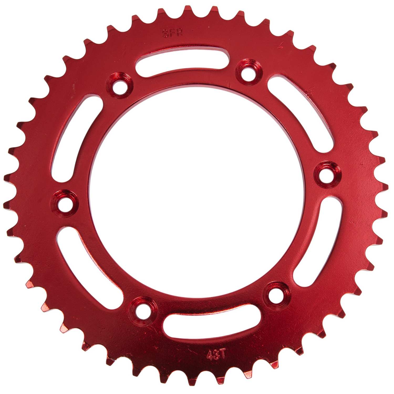 Венец, звезда ведомая (530-43) SFR Кросс 250-450 6х153х125 красная