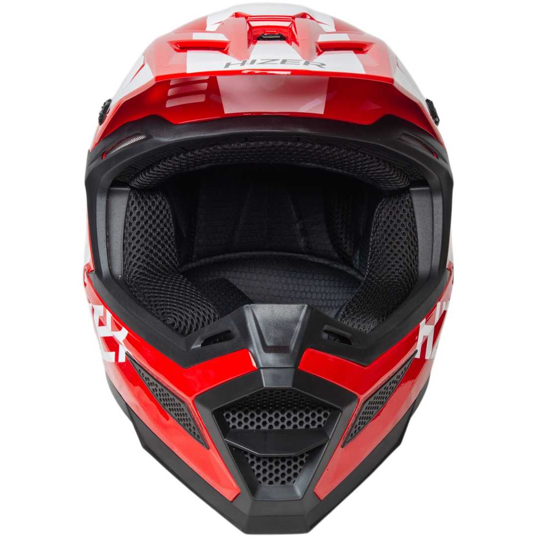 Шлем мото кроссовый HIZER J6809 №4 (XL)