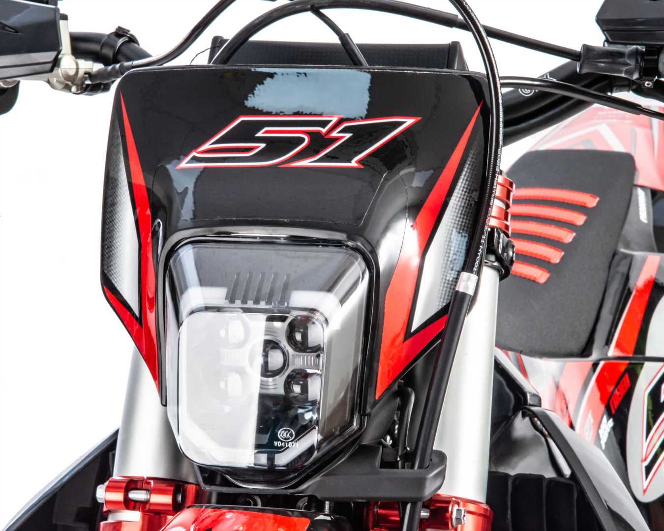 Мотоцикл Кросс PWR FS300 (PR5 4V) красный РАСПРОДАЖА