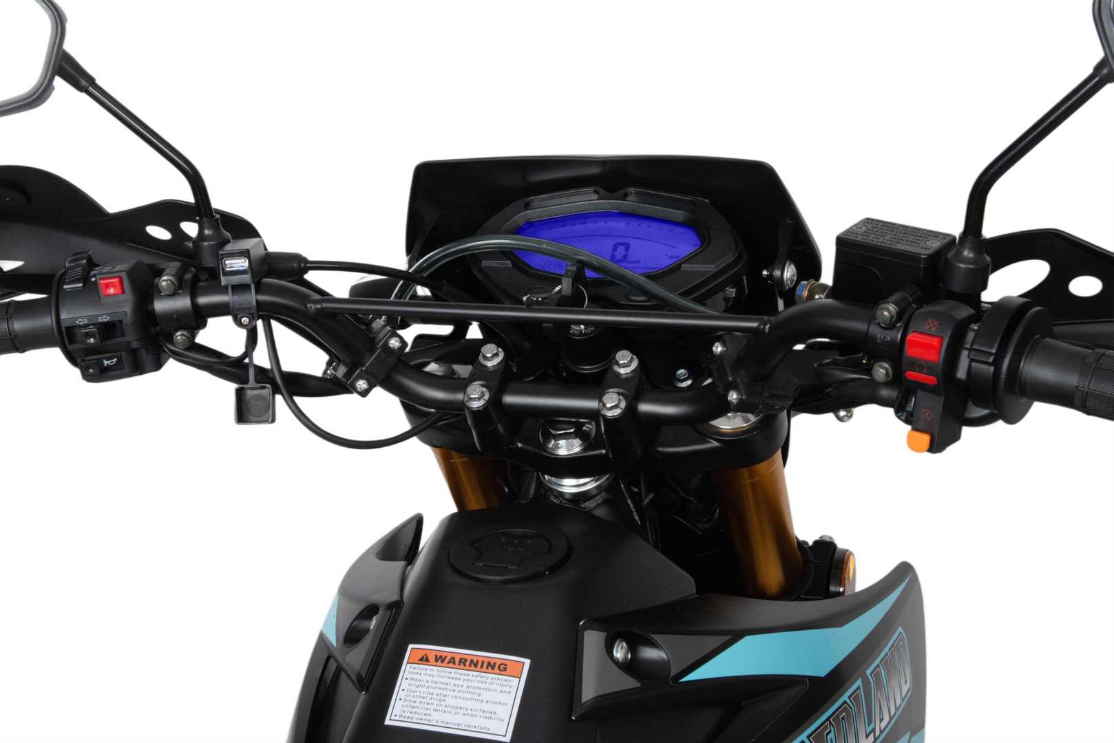 Мотоцикл Motoland 250 ENDURO BLAZER (XF250-A) синий РАСПРОДАЖА
