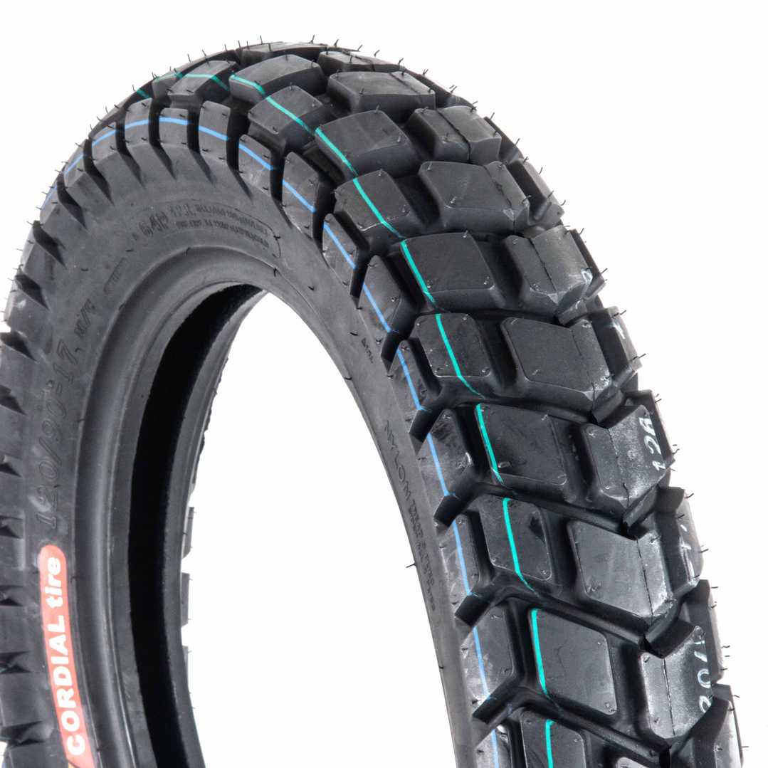 Покрышка мото 17" 120/90-17 P-126 Yuanxing