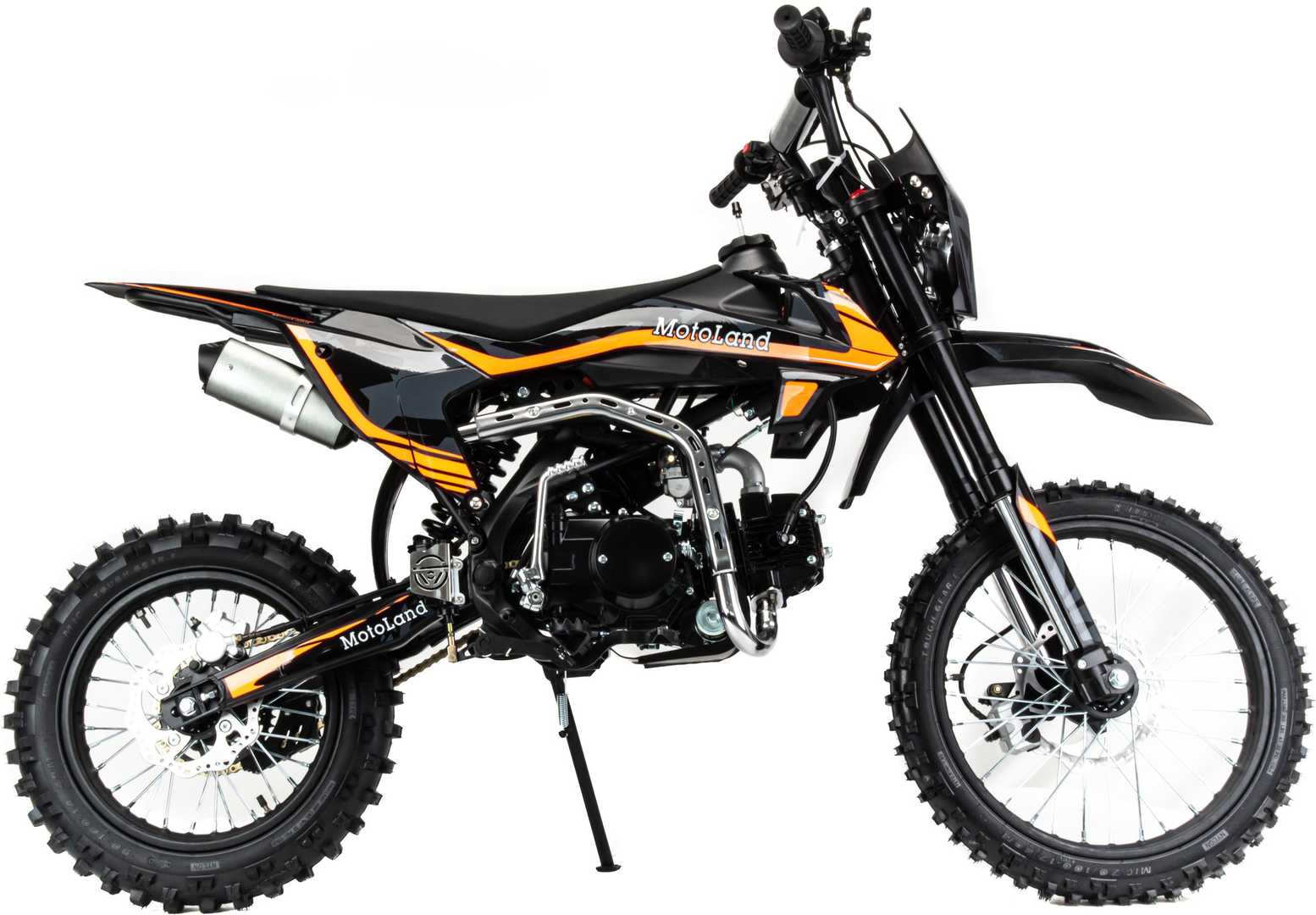 Питбайк  Motoland GF125 E оранжевый