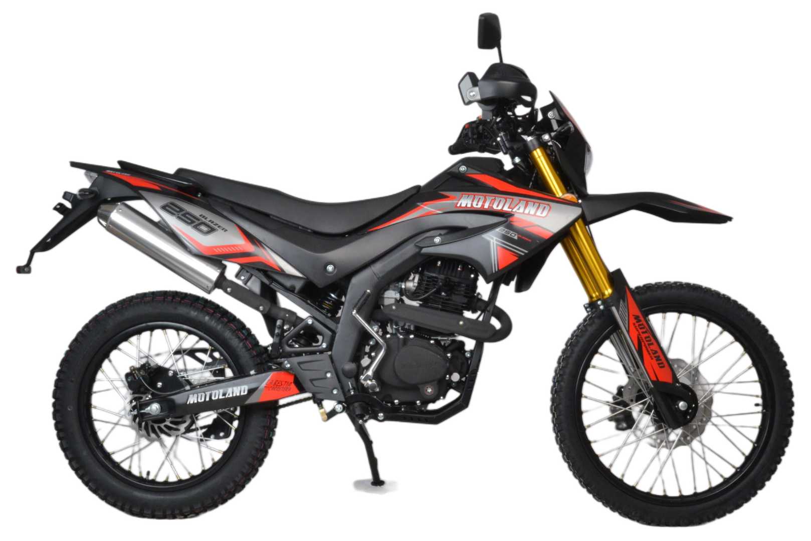Мотоцикл Motoland 250 ENDURO BLAZER (XF250-A) красный РАСПРОДАЖА