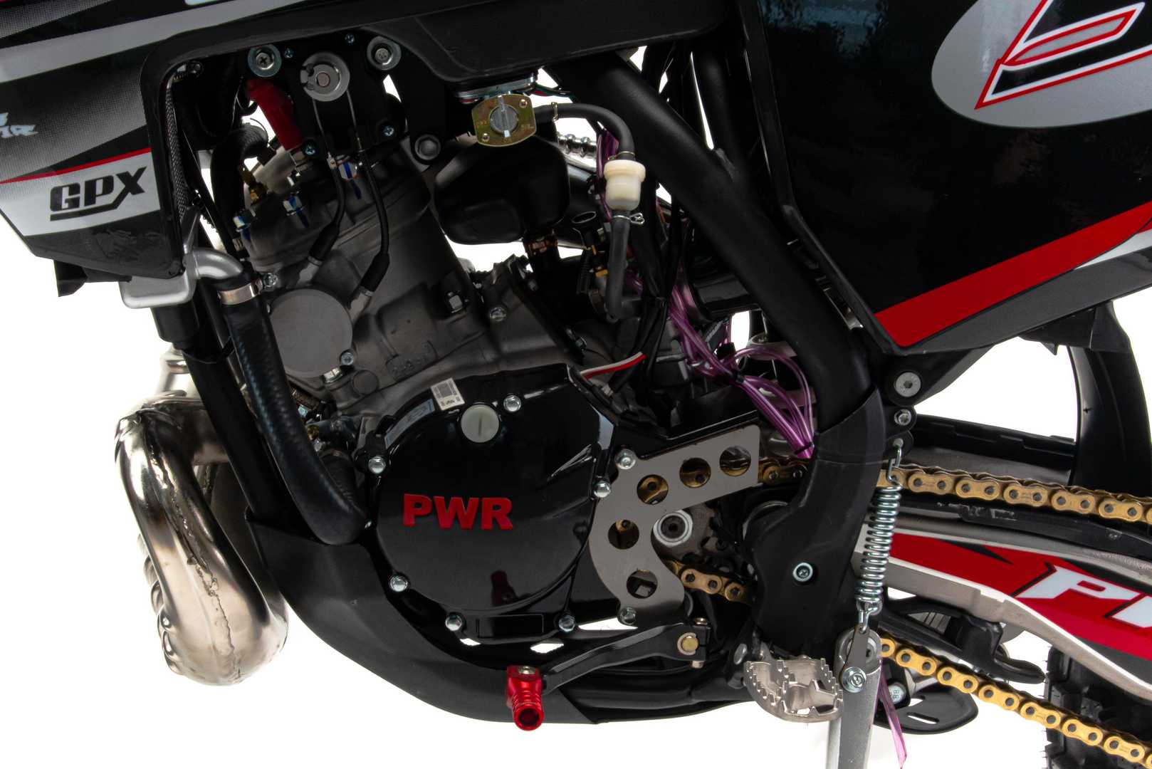 Мотоцикл Кросс PWR FS250 (2-STROKE) красный РАСПРОДАЖА