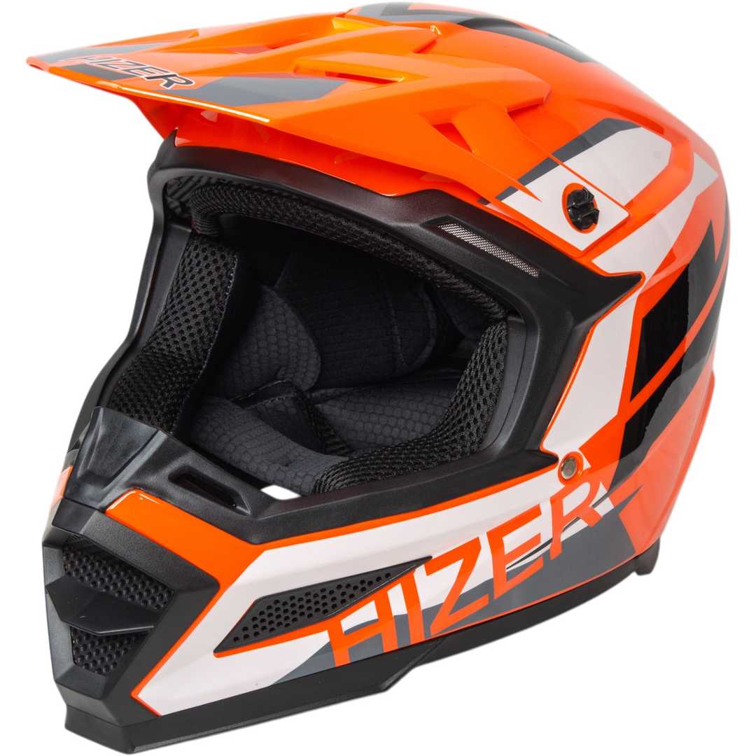 Шлем мото кроссовый HIZER J6809 №2 (XL)