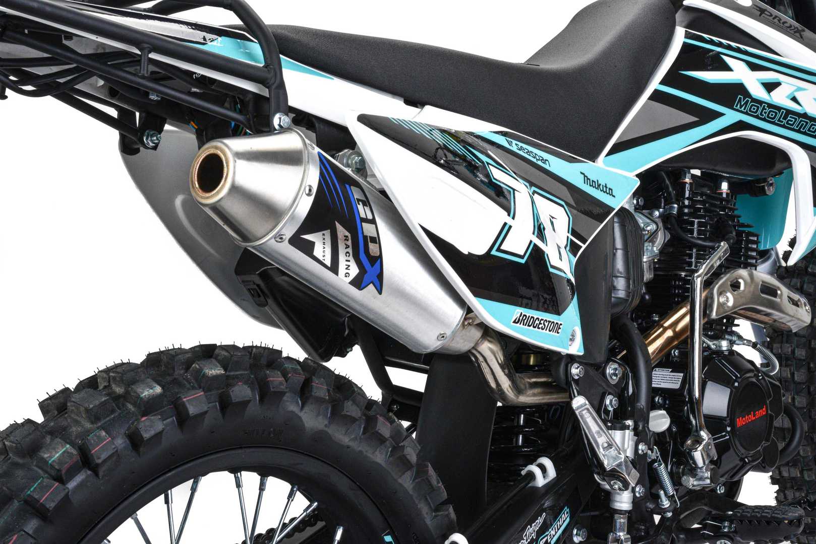 Мотоцикл Кросс Motoland XR300 LITE  (175FMM) с ПТС синий