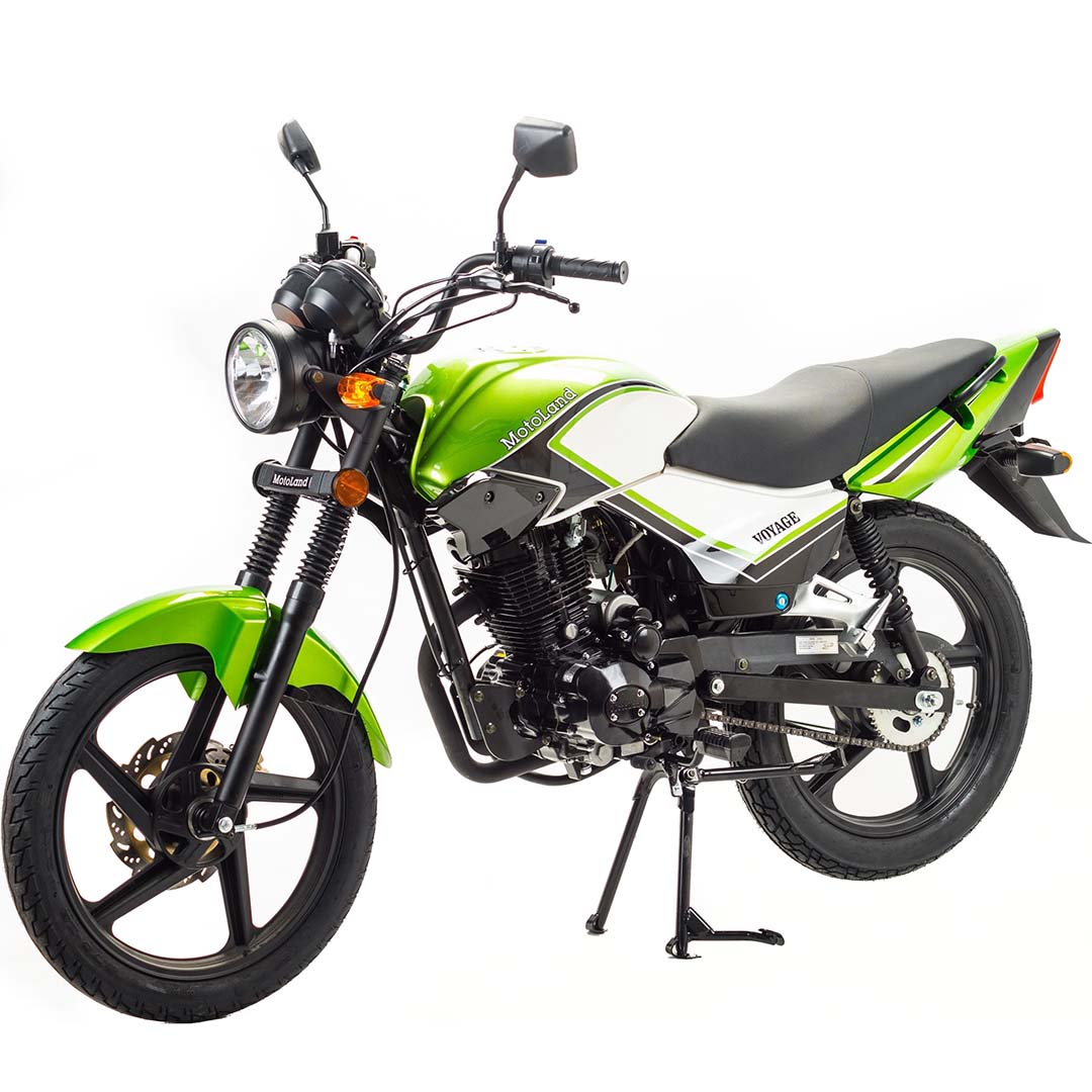 Мотоцикл дорожный Motoland VOYAGE 200 зеленый