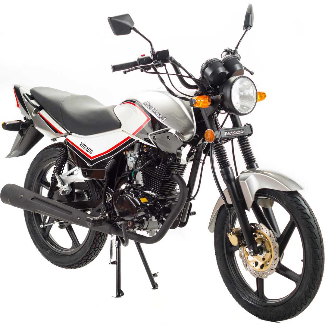 Мотоцикл дорожный Motoland VOYAGE 200 серый