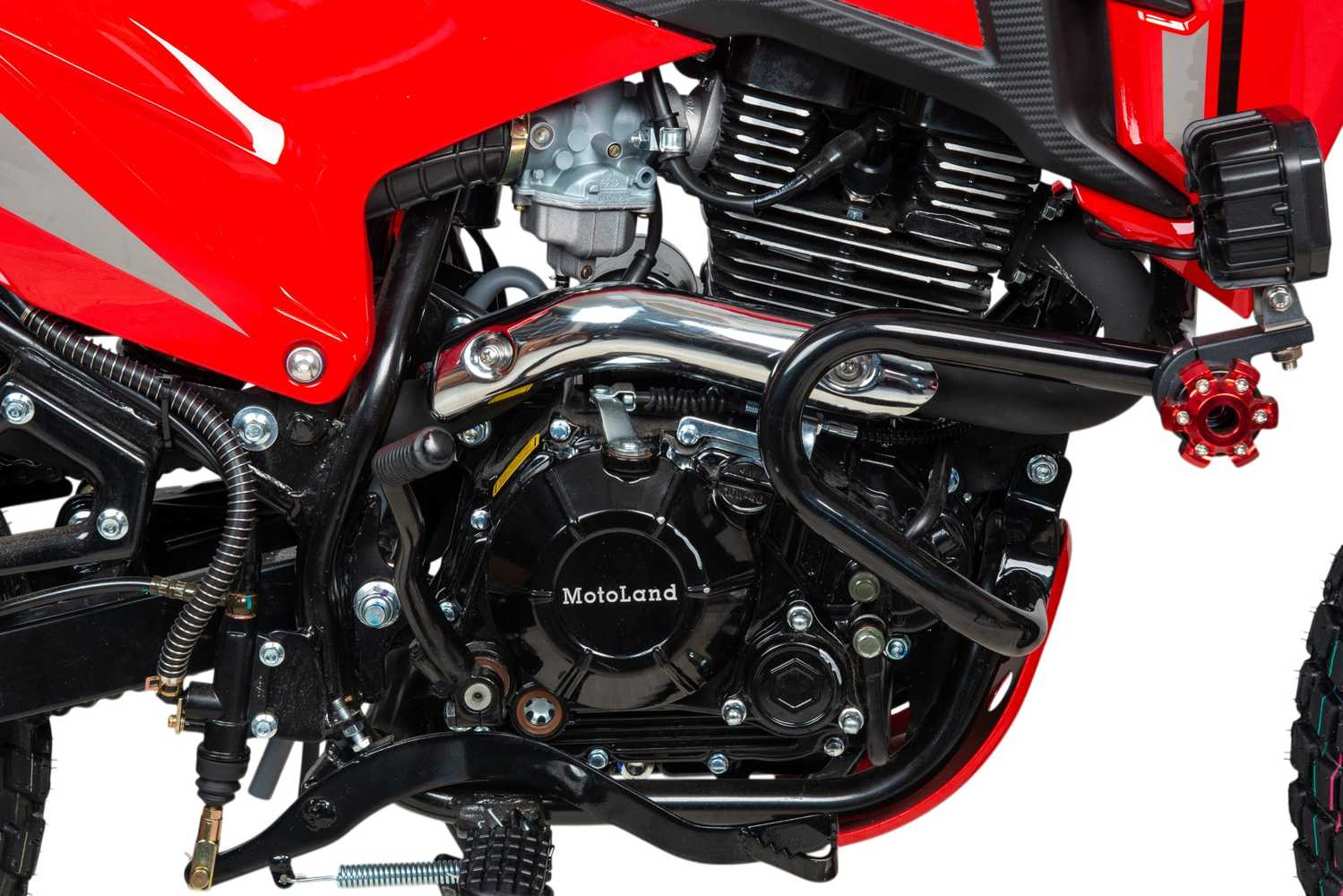 Мотоцикл Кросс 300 ENDURO SHIFT красный