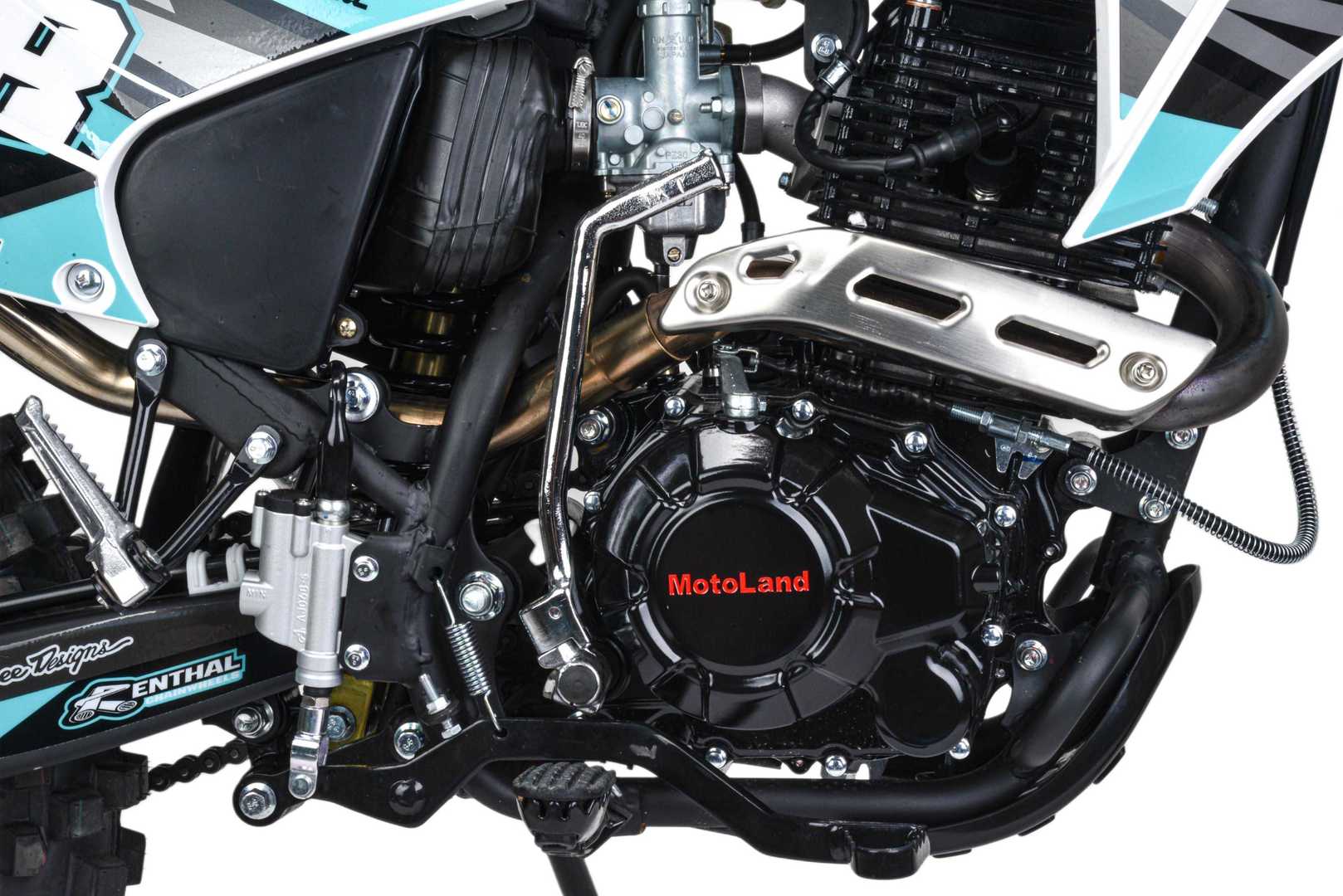 Мотоцикл Кросс Motoland XR300 LITE  (175FMM) с ПТС синий