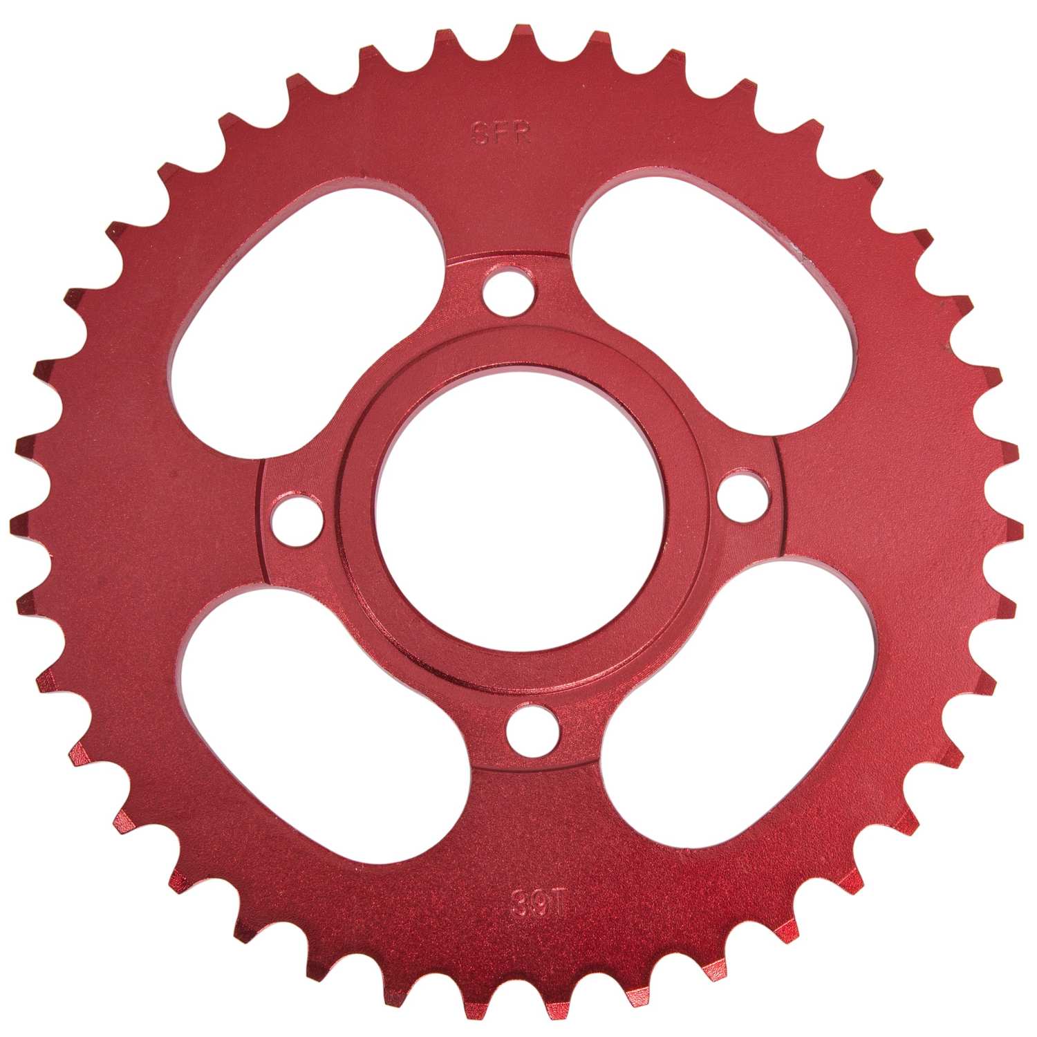Венец, звезда ведомая (525-39) SFR CG/CB 4х90х58 красная