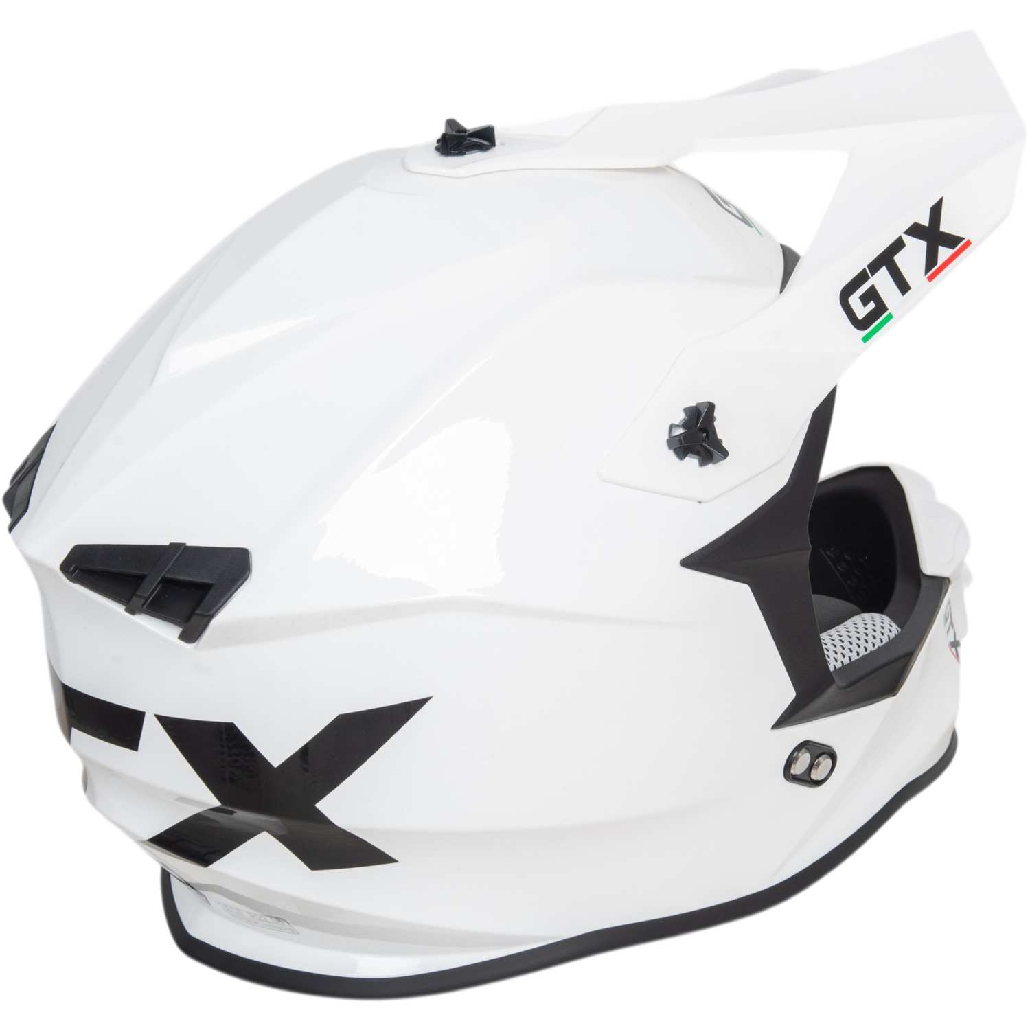 Шлем мото кроссовый GTX 633 №13 (L) WHITE