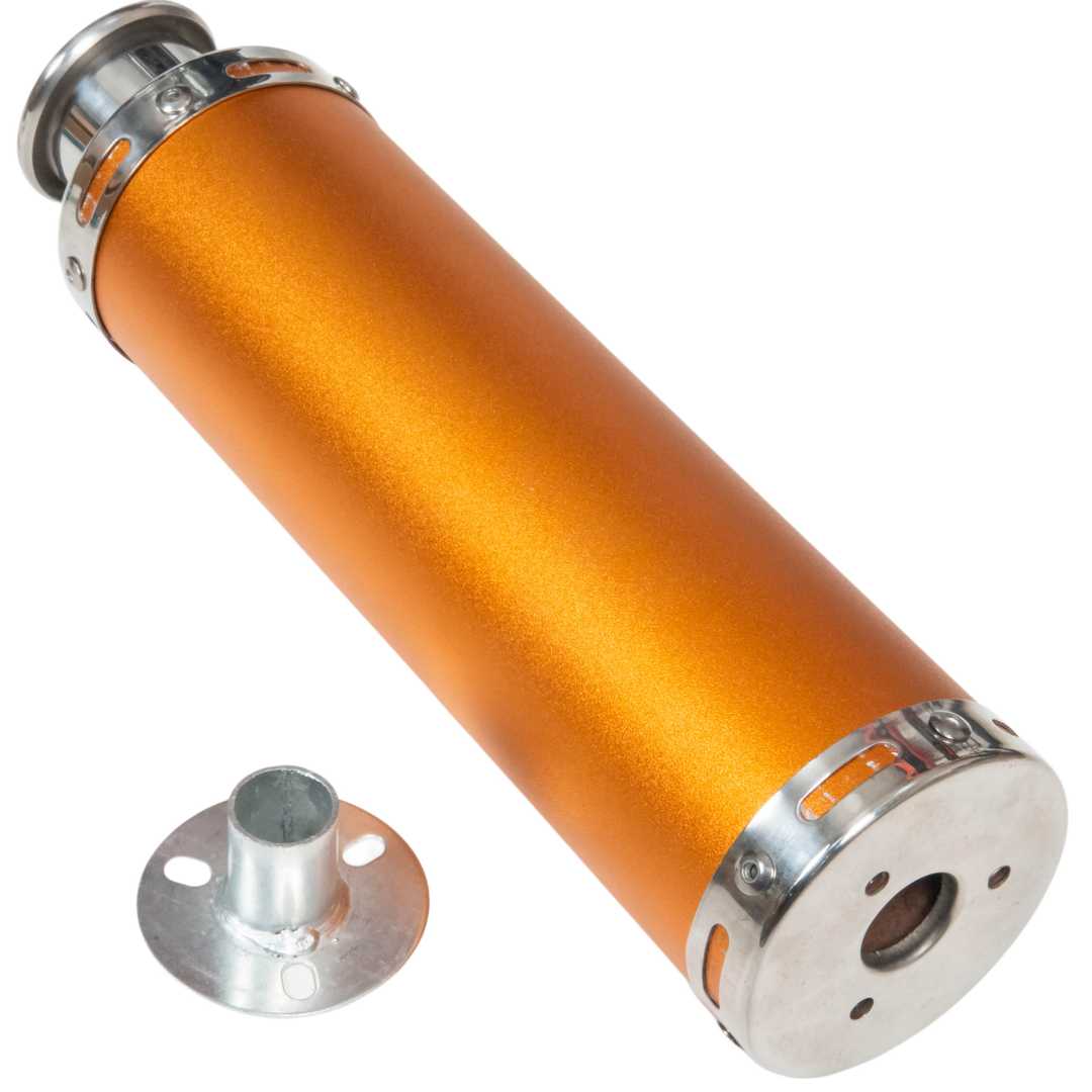 Глушитель D=90x300mm (тюнинг)