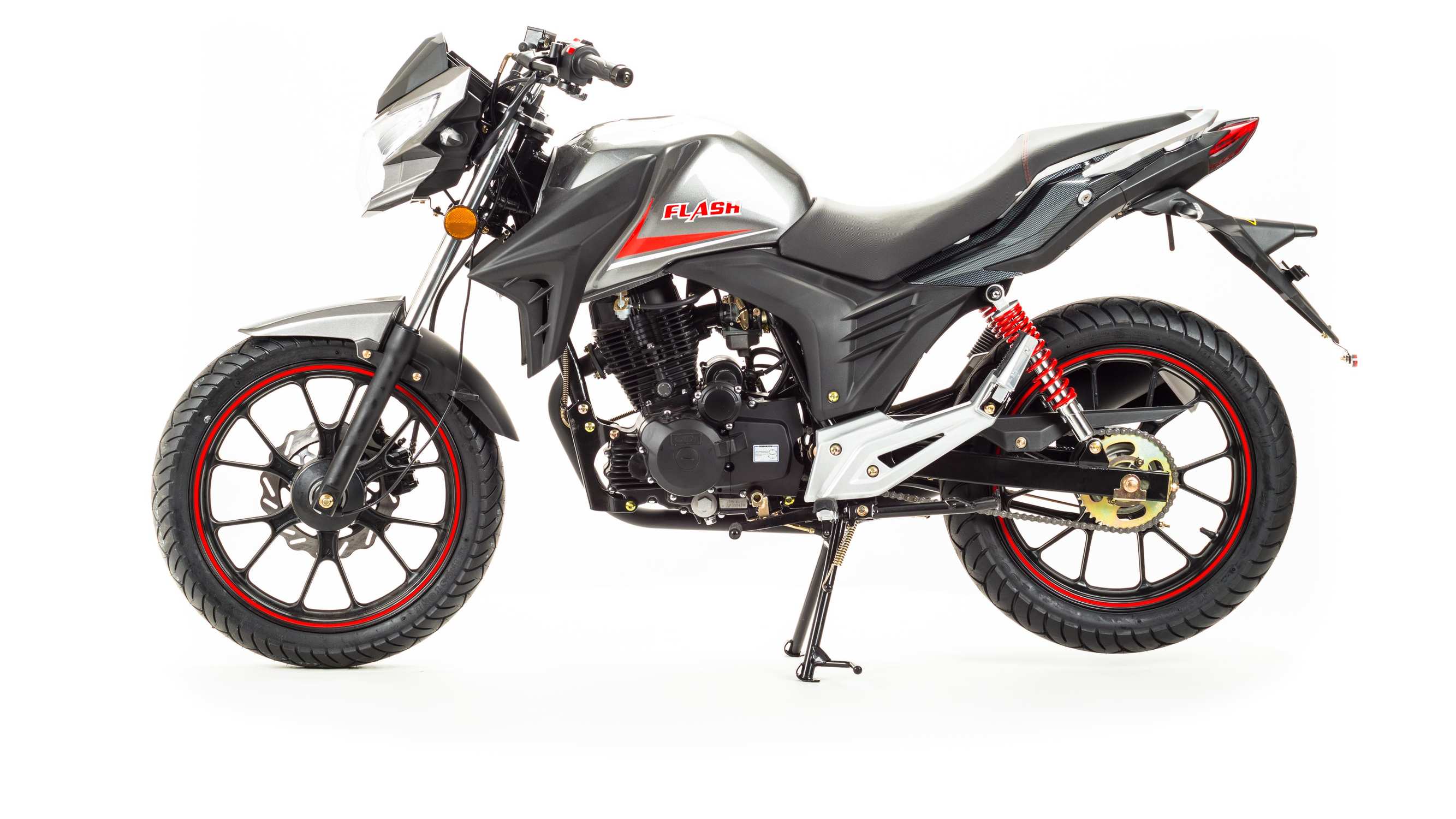 Мотоцикл дорожный Motoland FLASH 200 серый