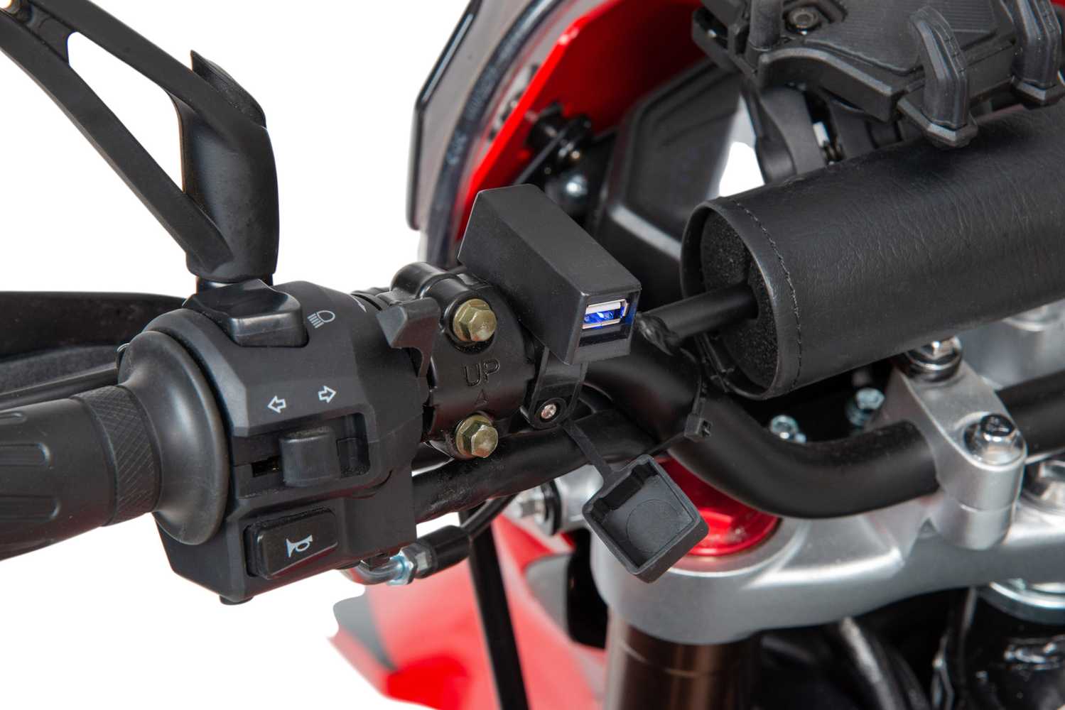 Мотоцикл Кросс 300 ENDURO SHIFT красный