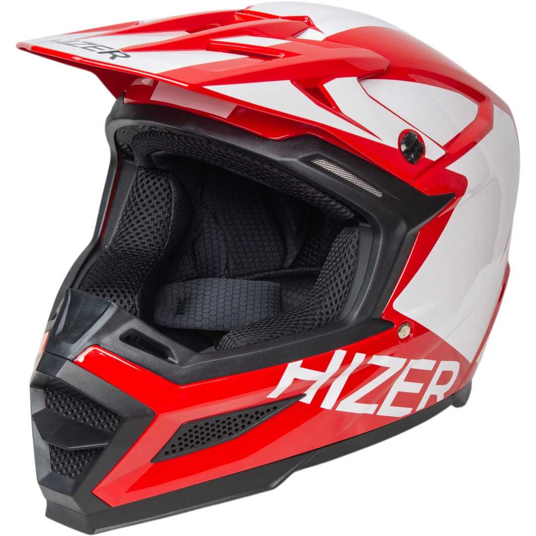 Шлем мото кроссовый HIZER J6809 №4 (L)