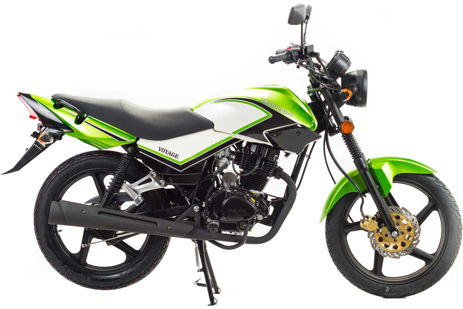 Мотоцикл дорожный Motoland VOYAGE 200 зеленый