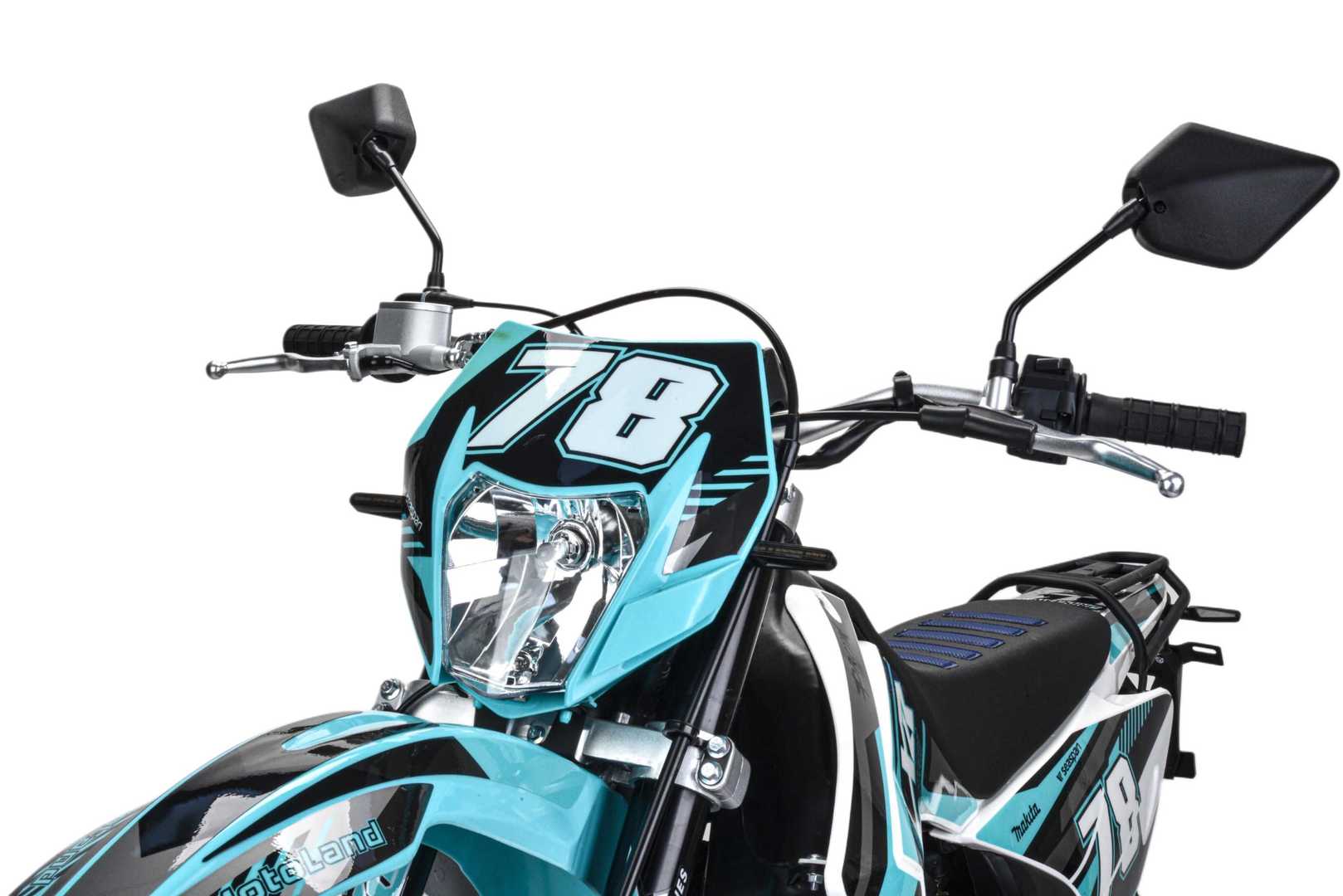 Мотоцикл Кросс Motoland XR300 LITE  (175FMM) с ПТС синий