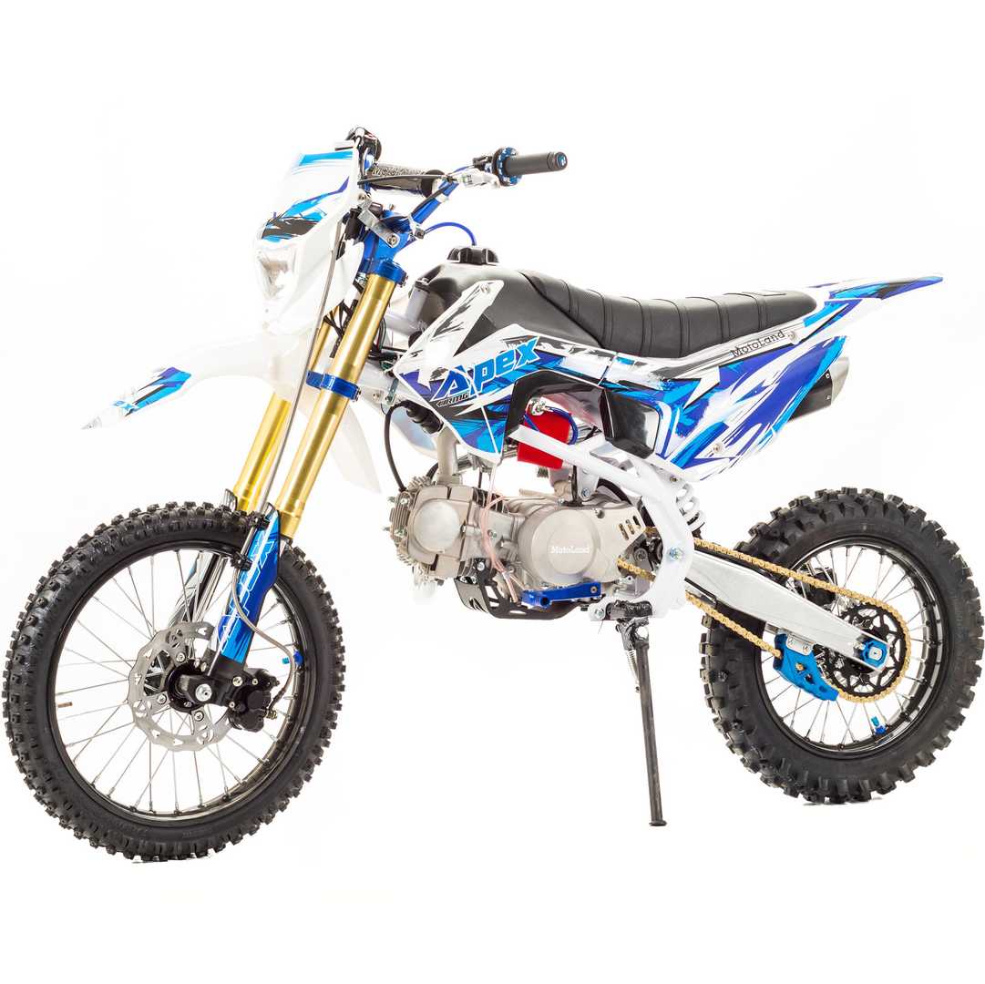 Питбайк  Motoland APEX125 E синий