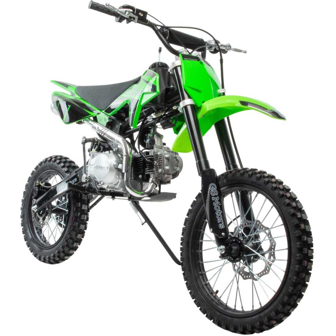 Питбайк GS Motors S12 17/14 зеленый