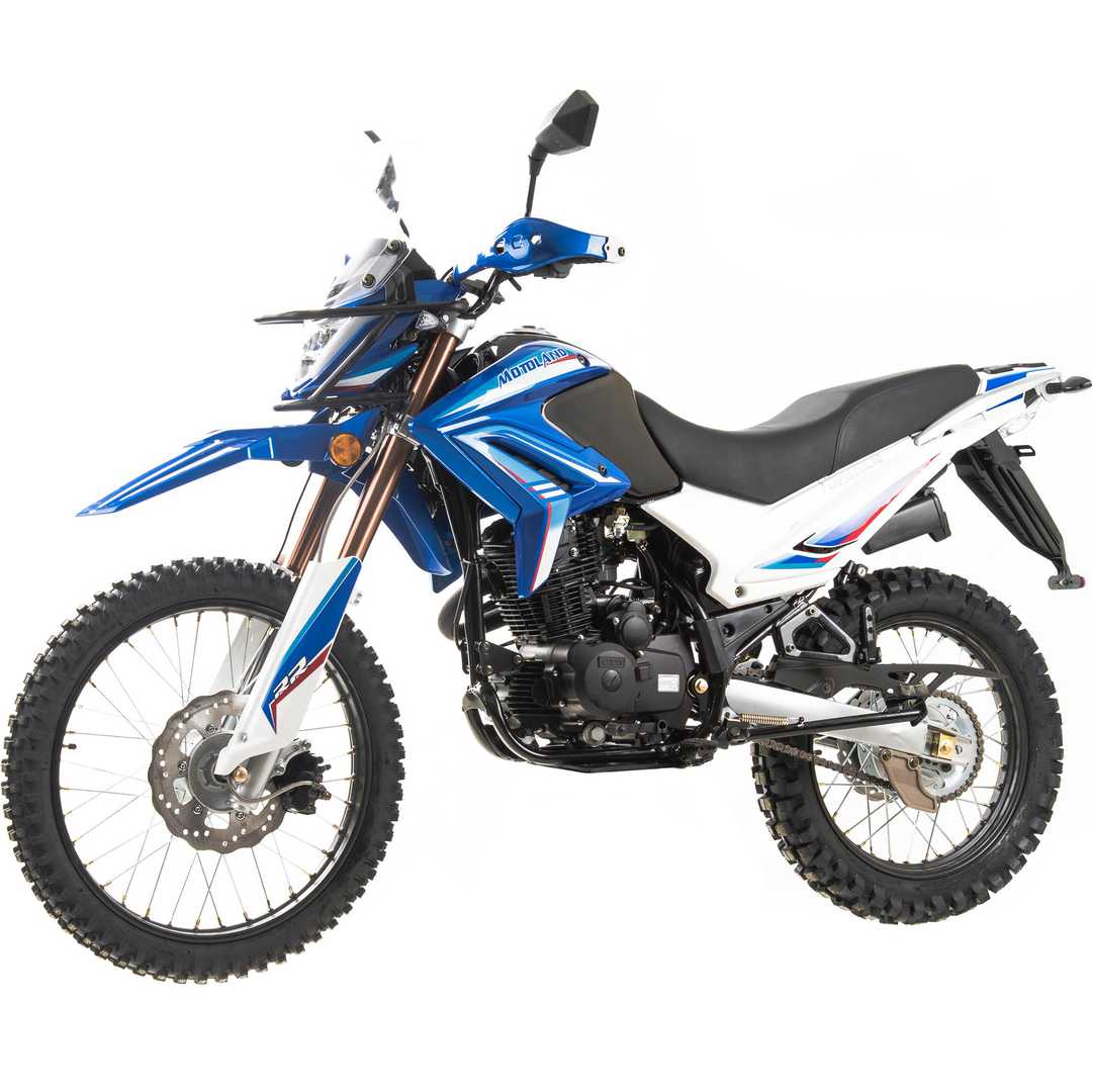 Мотоцикл Motoland 250 ENDURO XR250 (172FMM-5/PR250) синий РАСПРОДАЖА
