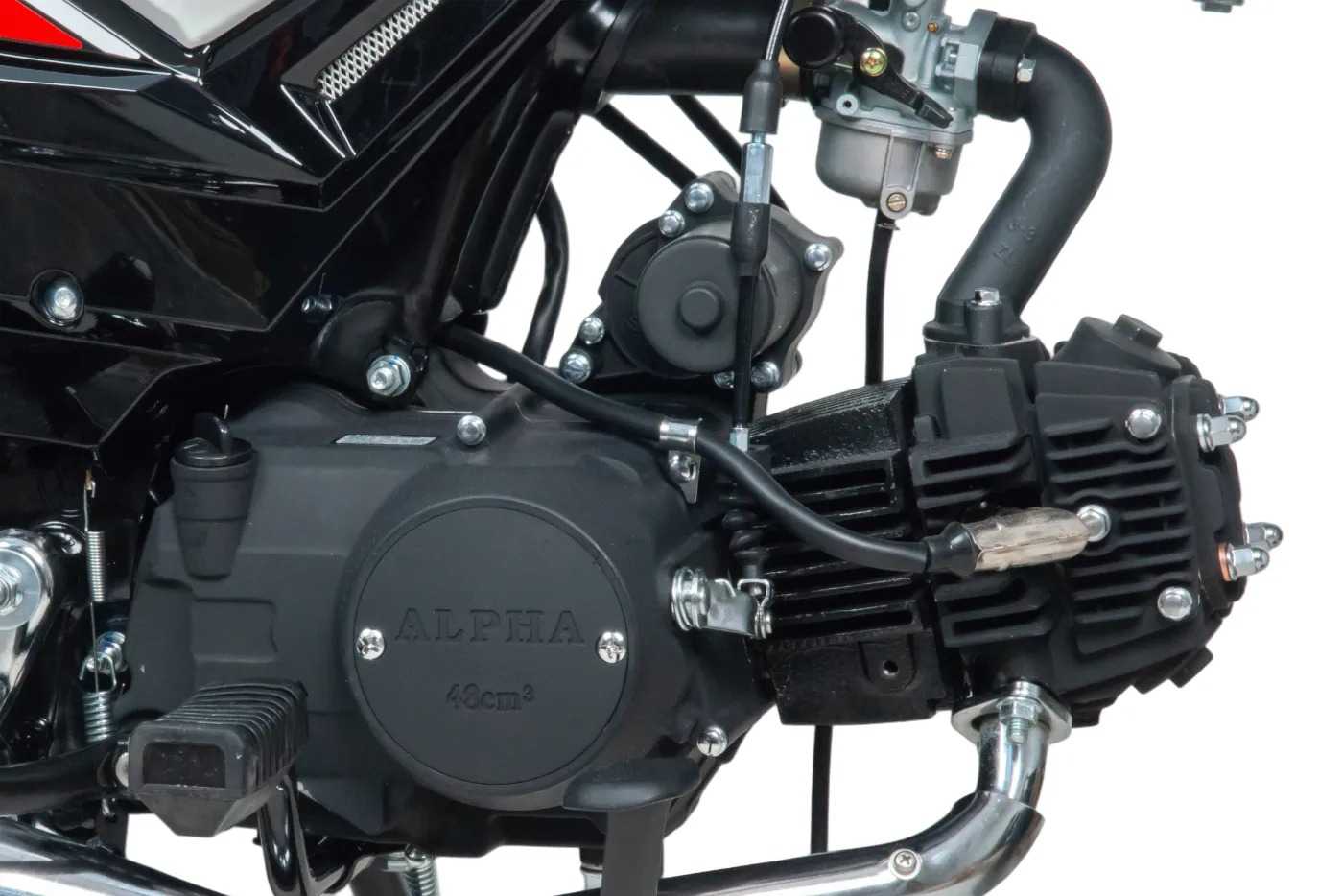 Мопед Motoland Альфа VG 11 (LM48-D) черный (A)