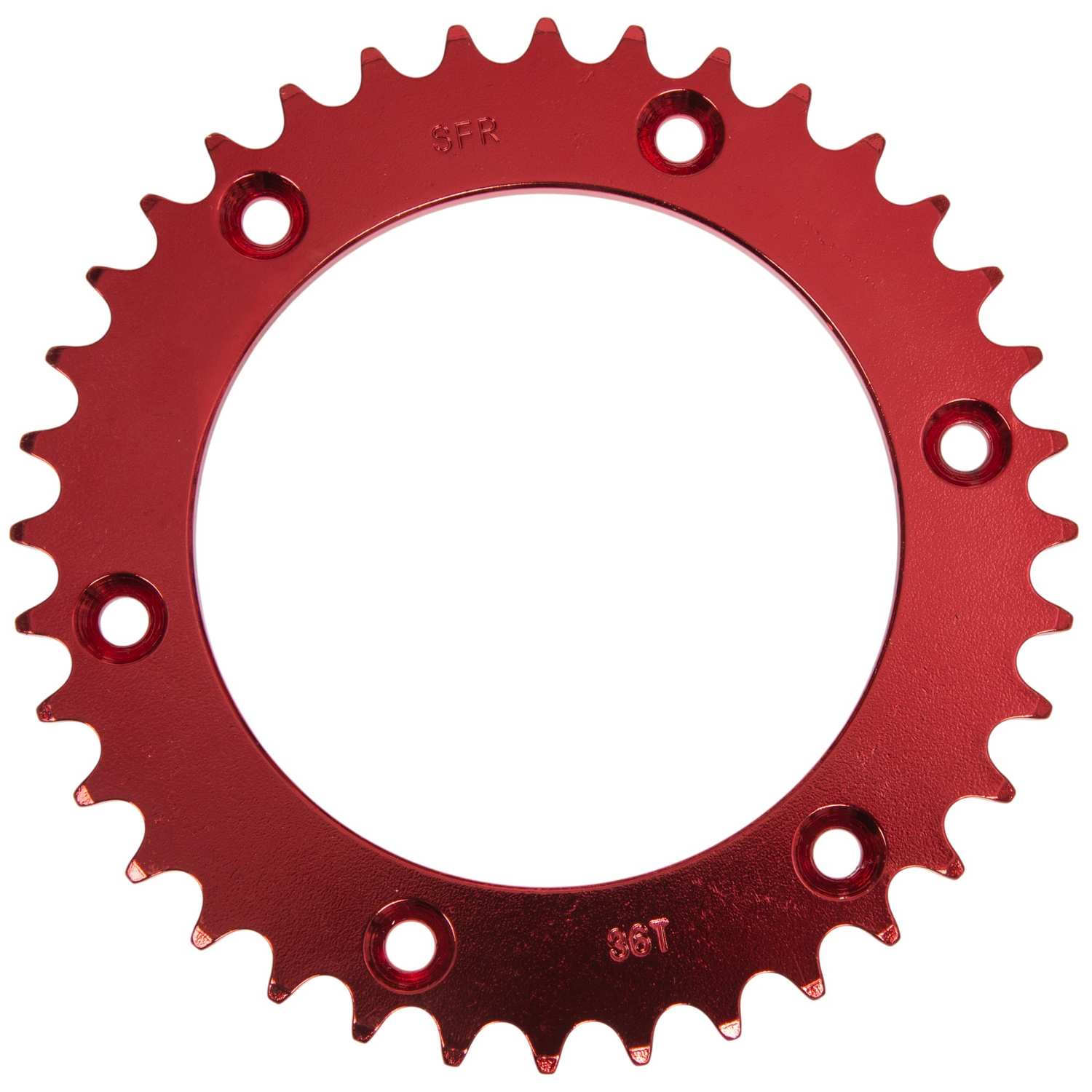 Венец, звезда ведомая (520-36) SFR Кросс 250-450 6х153х125 красная