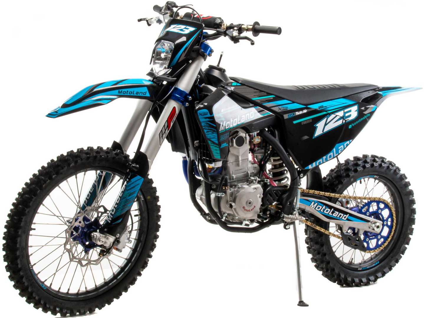 Мотоцикл Кросс Motoland XT 450 ST NC (ZS194MQ) синий РАСПРОДАЖА