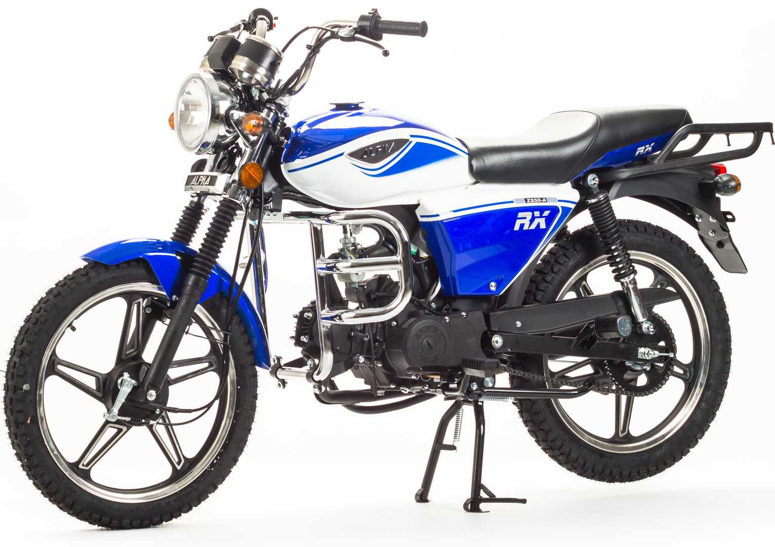 Мопед Motoland Альфа RX 11 синий