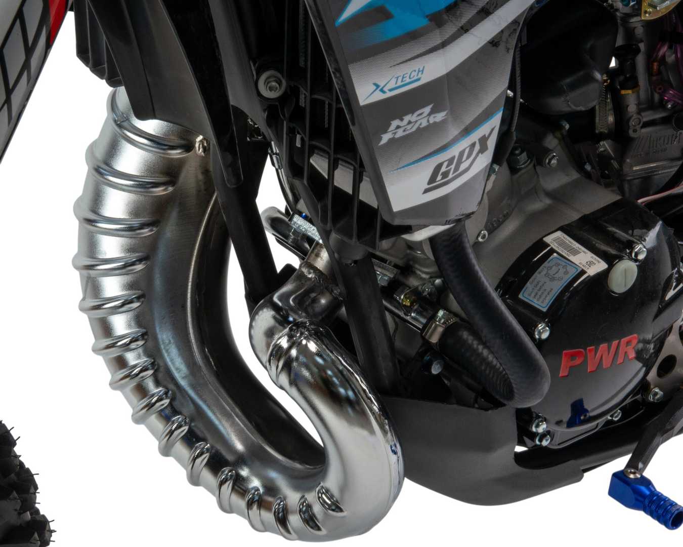 Мотоцикл Кросс PWR FS250 (2-STROKE) синий РАСПРОДАЖА