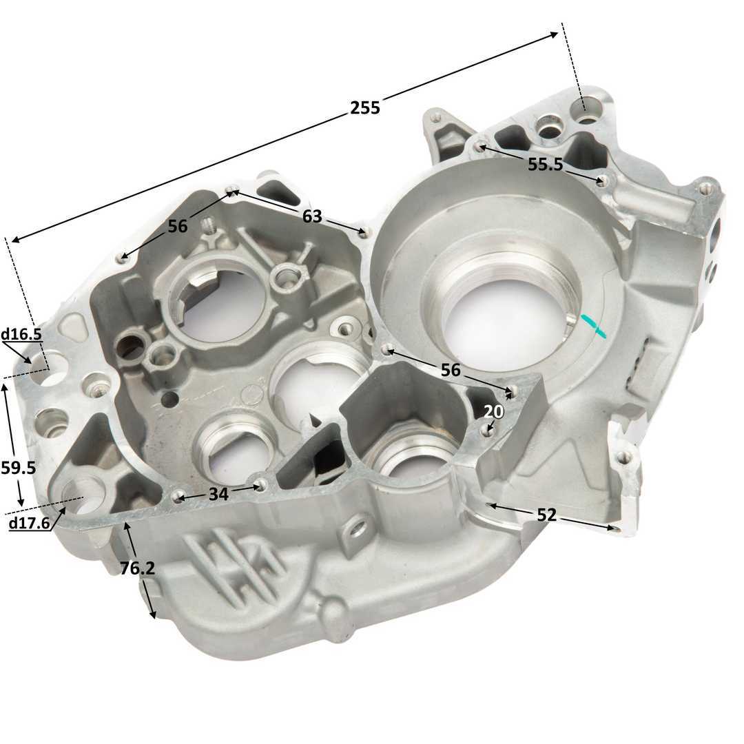 Картера  166MM M7 2str 250см3 LONCIN
