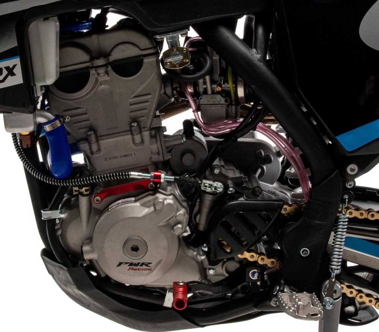 Мотоцикл Кросс PWR FS300 NC (ZS 182 MN) синий РАСПРОДАЖА