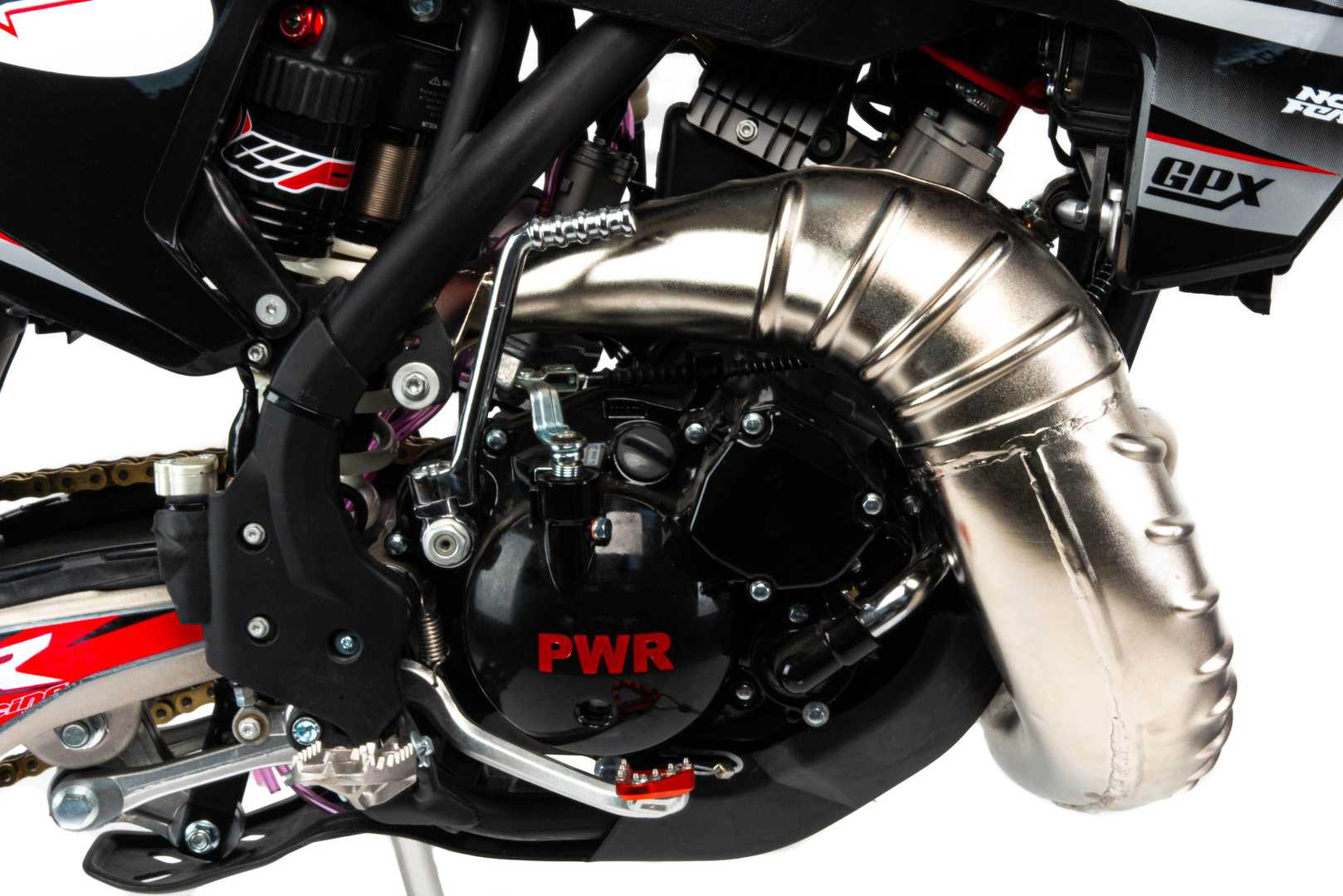 Мотоцикл Кросс PWR FS250 (2-STROKE) красный РАСПРОДАЖА