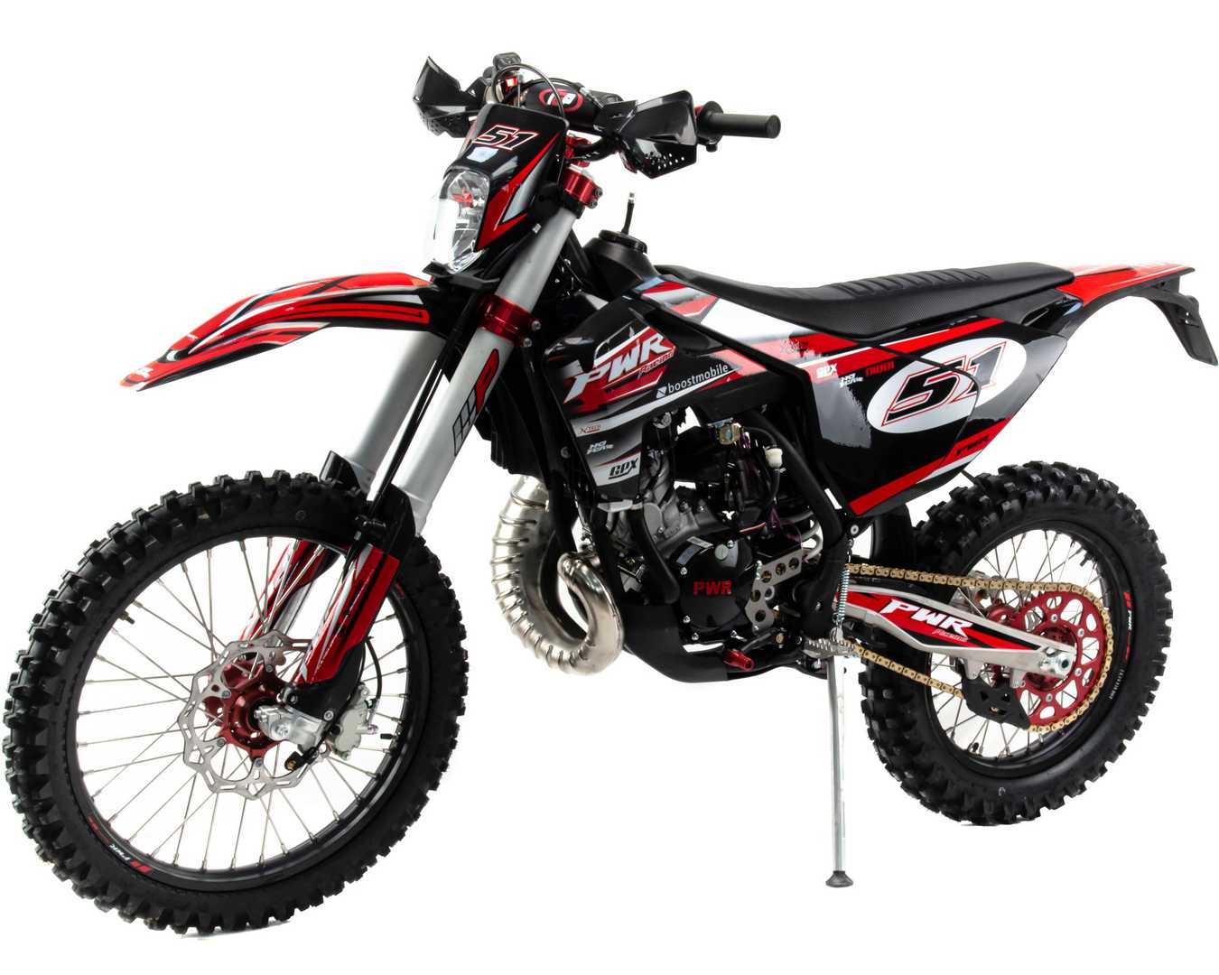 Мотоцикл Кросс PWR FS250 (2-STROKE) красный РАСПРОДАЖА