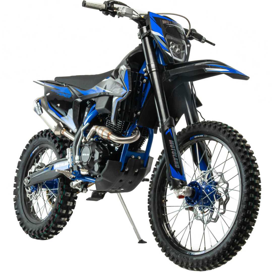 Мотоцикл Кросс Motoland FX 250 (172FMM-3A) синий РАСПРОДАЖА